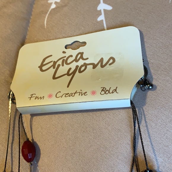 💥$10 SALE💥 NWT Erica Lyons Beaded Necklace - Picture 5 of 11